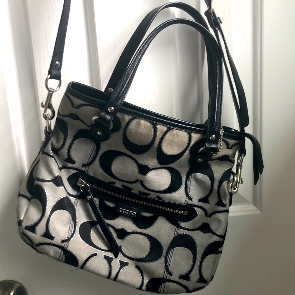 Adorable coach handbag.